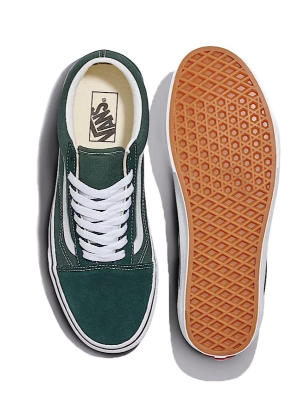 VANS OLD SKOOL SCARAB Theory Emerald GREEN Women’s Sz 7 NIB - Picture 2 of 9